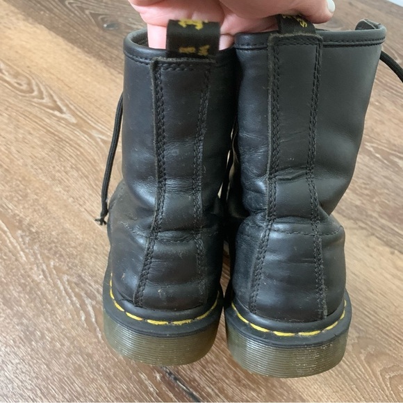 Doc martens womens black 1460 lace up boots 7 - Picture 7 of 12